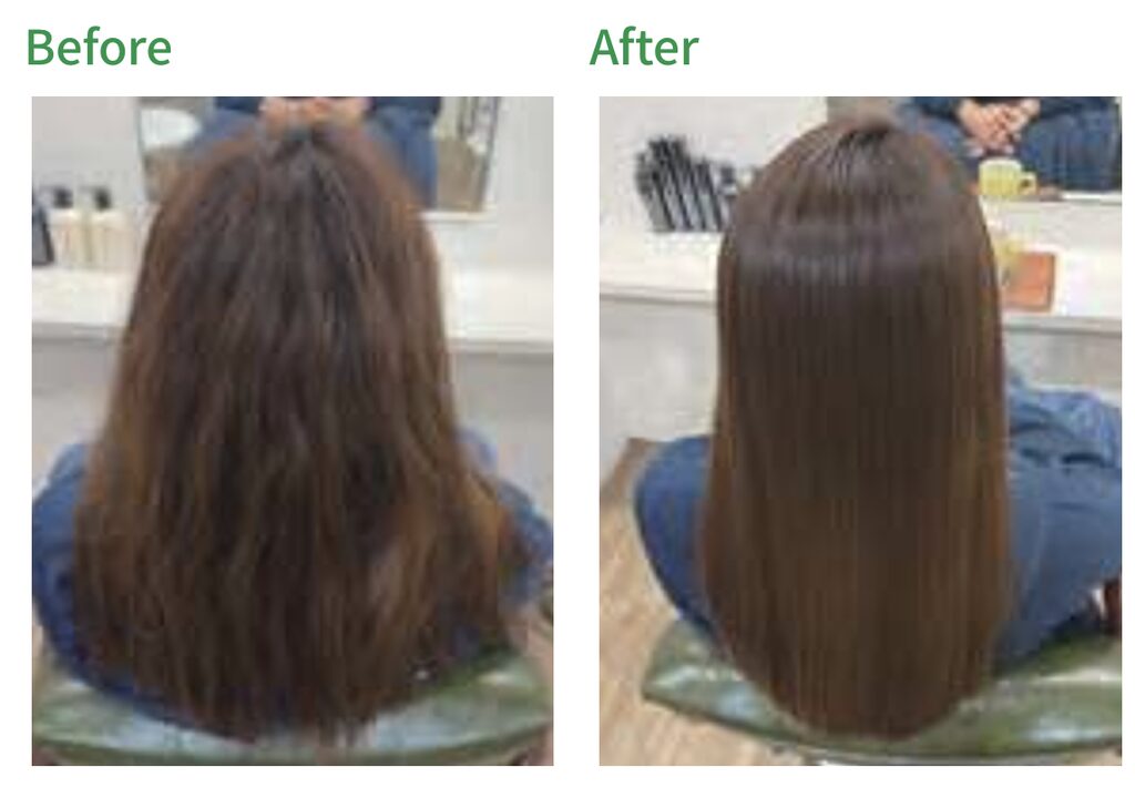 米子 縮毛矯正 つるりんちょアンジェBefore/After